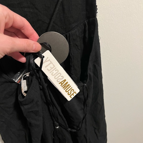 ✨Host Pick ✨ Amuse society. Beaded micro dress. Size M. - Picture 4 of 5